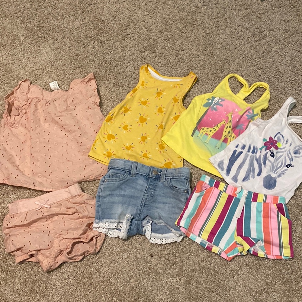 12 month Spring and Summer outfits
